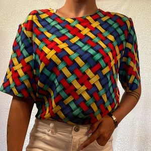 Vintage Kathy Ike Blouse